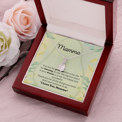 Gift For Mamma/Mother/Stepmum - You are a blessing - Alluring Necklace