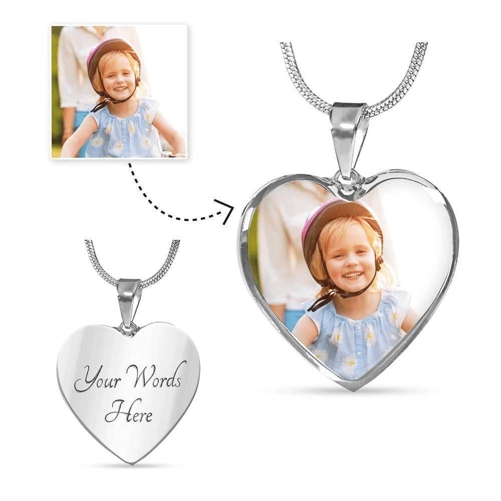 Personalized Heart Necklace